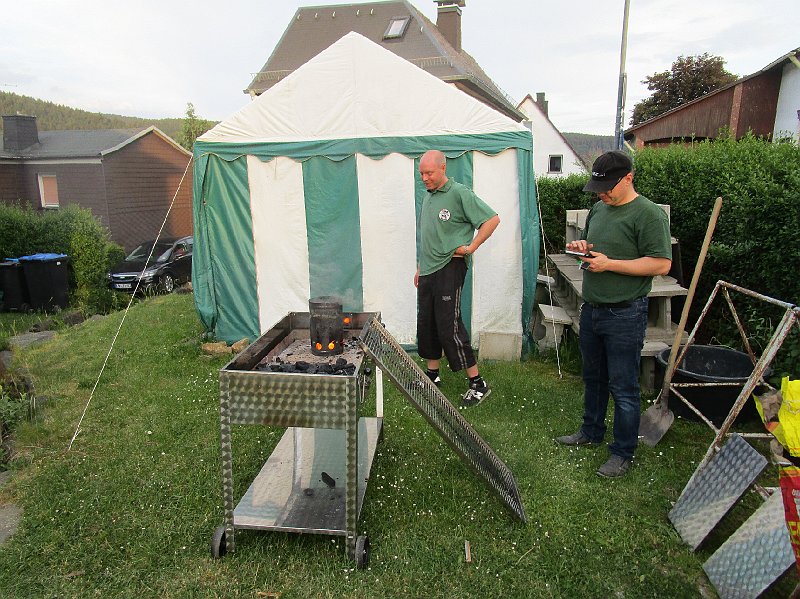 2018.05.26 Probefahrt, Bier, Grill, Freunde, Whisky und... Pflasterarbeiten (186).JPG